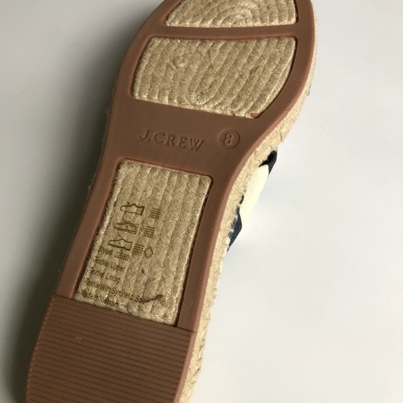 J. Crew Espadrilles NWT 8 slide J. Crew sandal - Picture 4 of 5